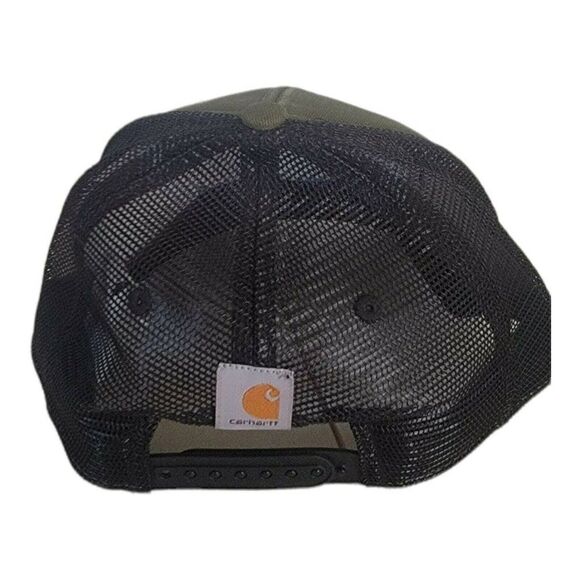 NWT Carhartt Canvas Camo Mesh-Back Hat Cap Adjustable Snapback - Picture 2 of 4
